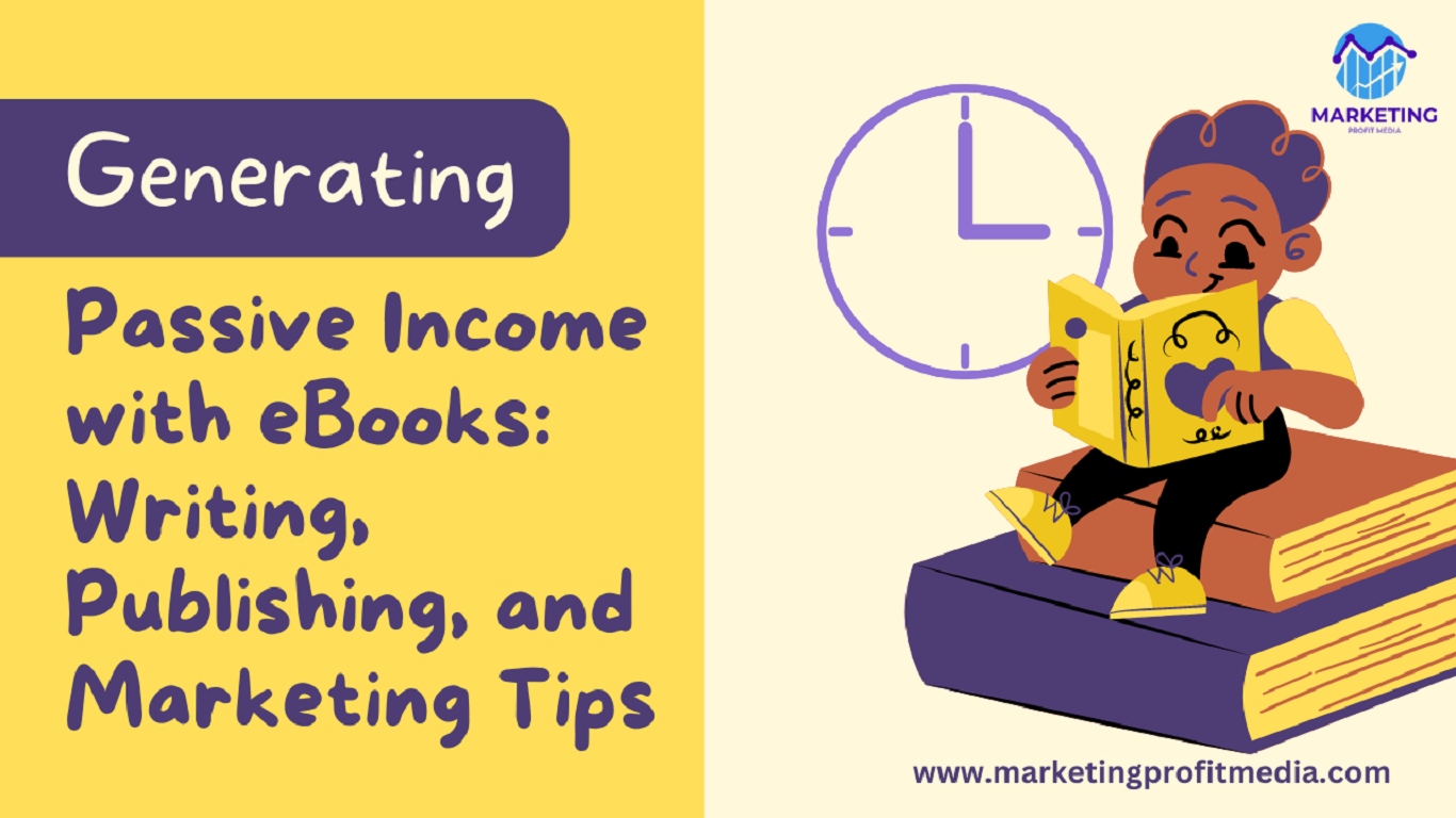 Generating Passive Income with eBooks: Writing, Publishing, and Marketing Tips
