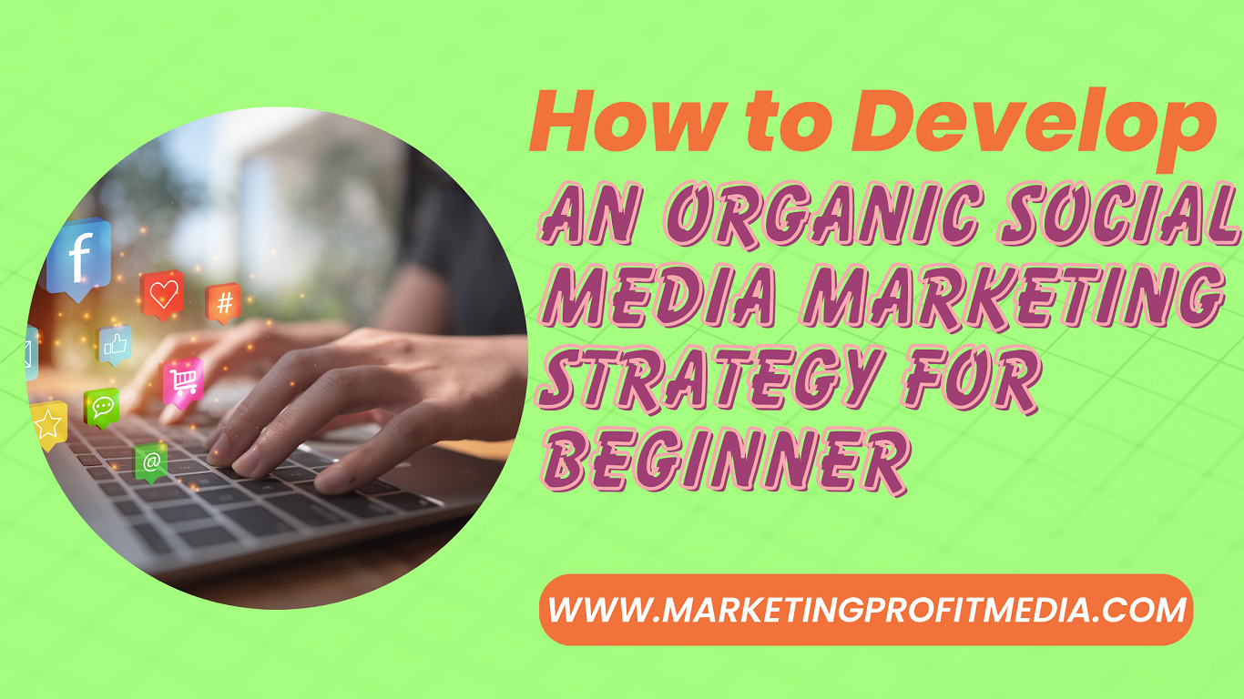 How to Develop an Organic Social Media Marketing Strategy for Beginner