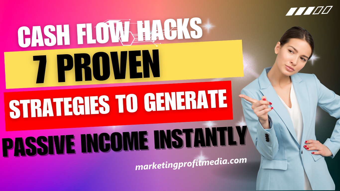 Cash Flow Hacks 7 Proven Strategies to Generate Passive Income Instantly