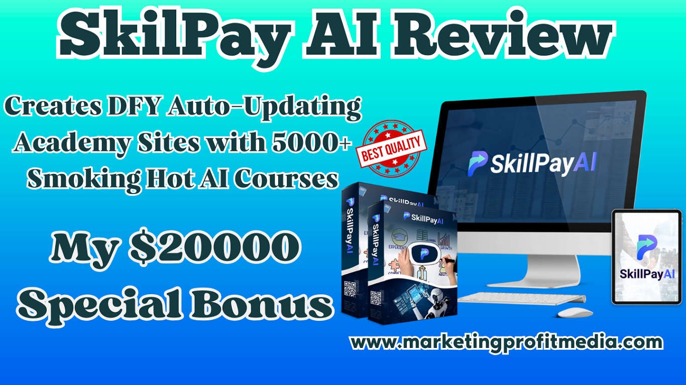 SkilPay AI Review – All In One 1 Click Academy Sites