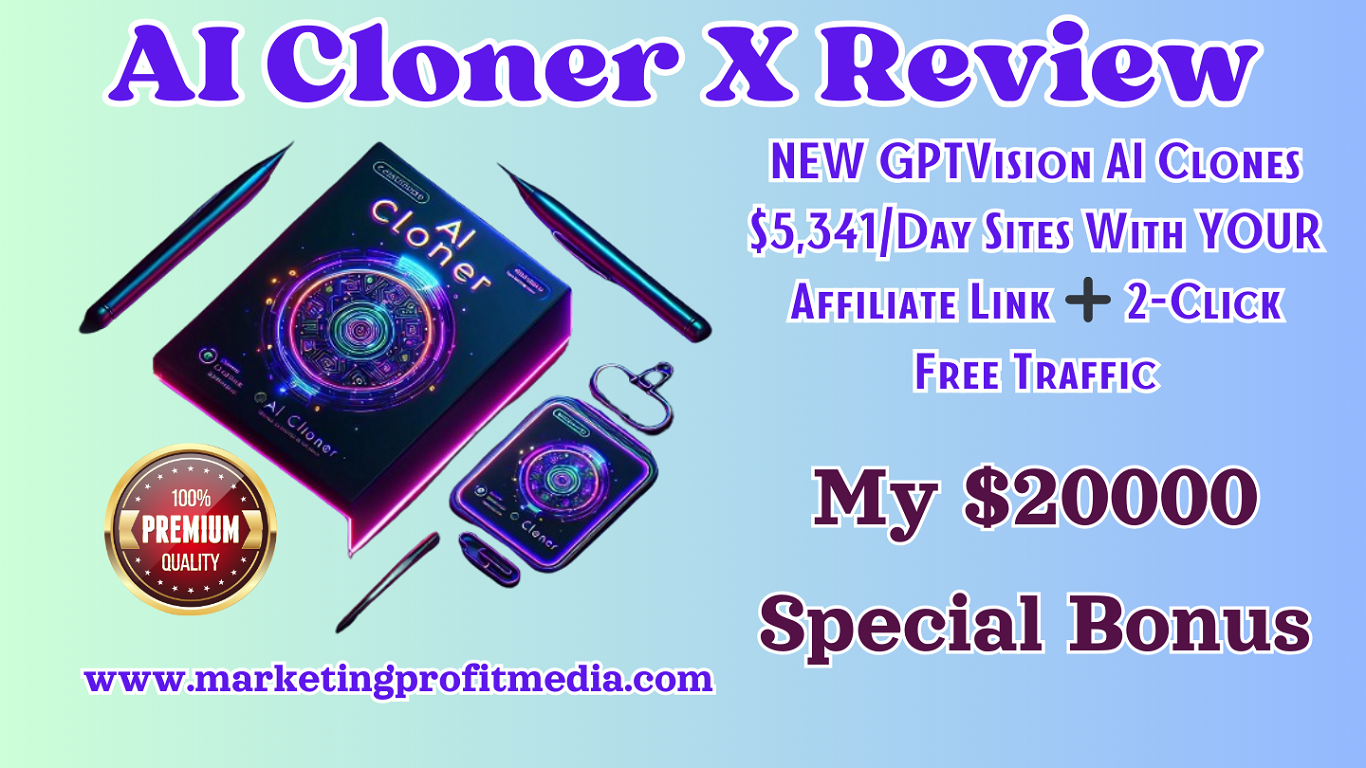 AI Cloner X Review – Free Traffic ith AI-Built Sites in 1 Click