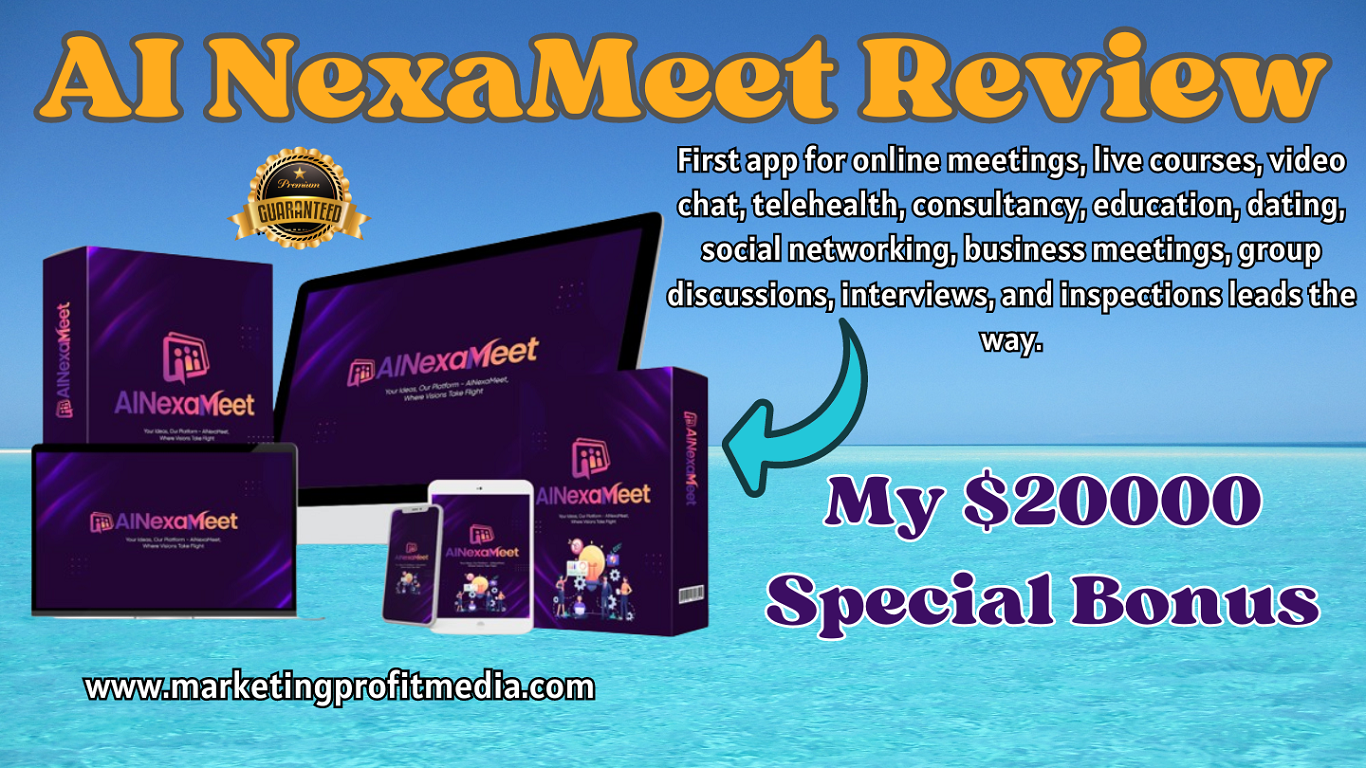 AI NexaMeet Review - Unlimited Video Meetings And Webinars