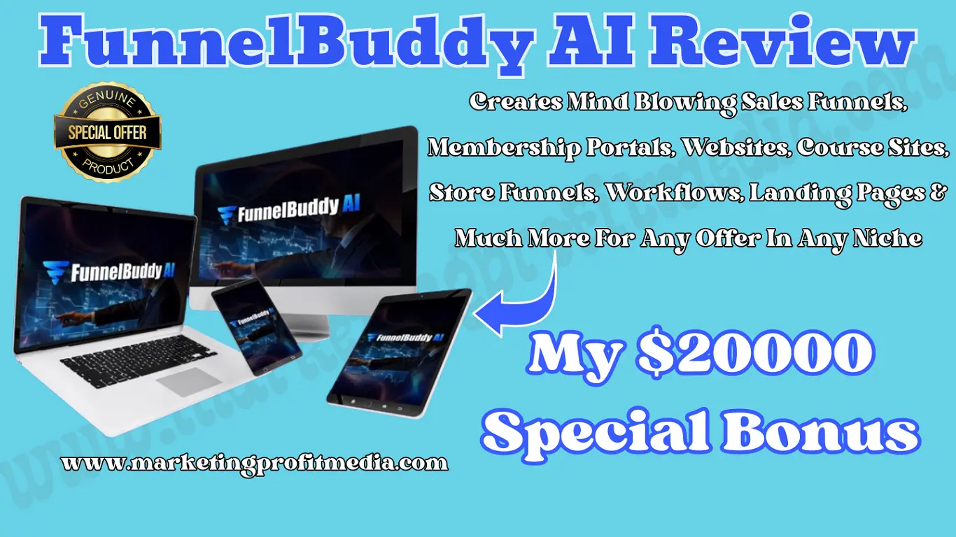 FunnelBuddy AI Review – Create Mind-Blowing Funnels By Uddhab Pramanik!