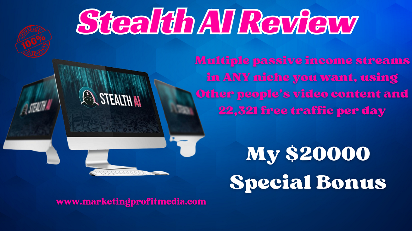 Stealth AI Review - Free Traffic & Easy Commissions Method