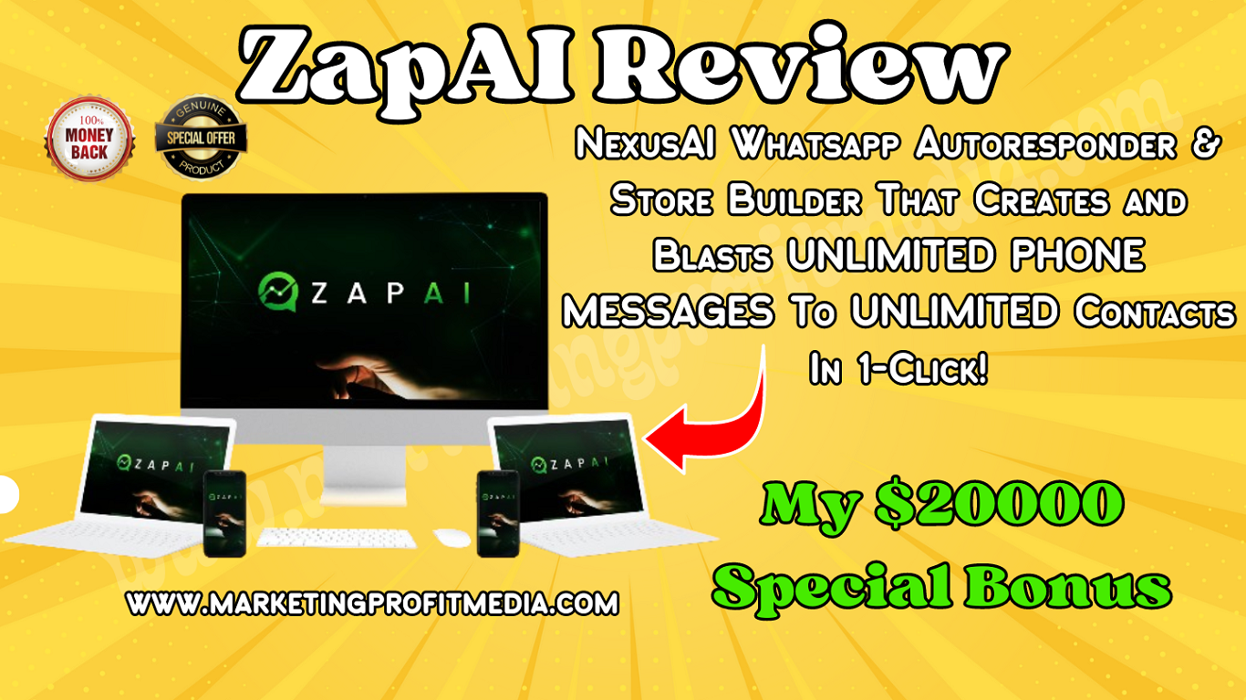 ZapAI Review - Ultimate NEXUS AI WhatsApp Autoresponder Tool