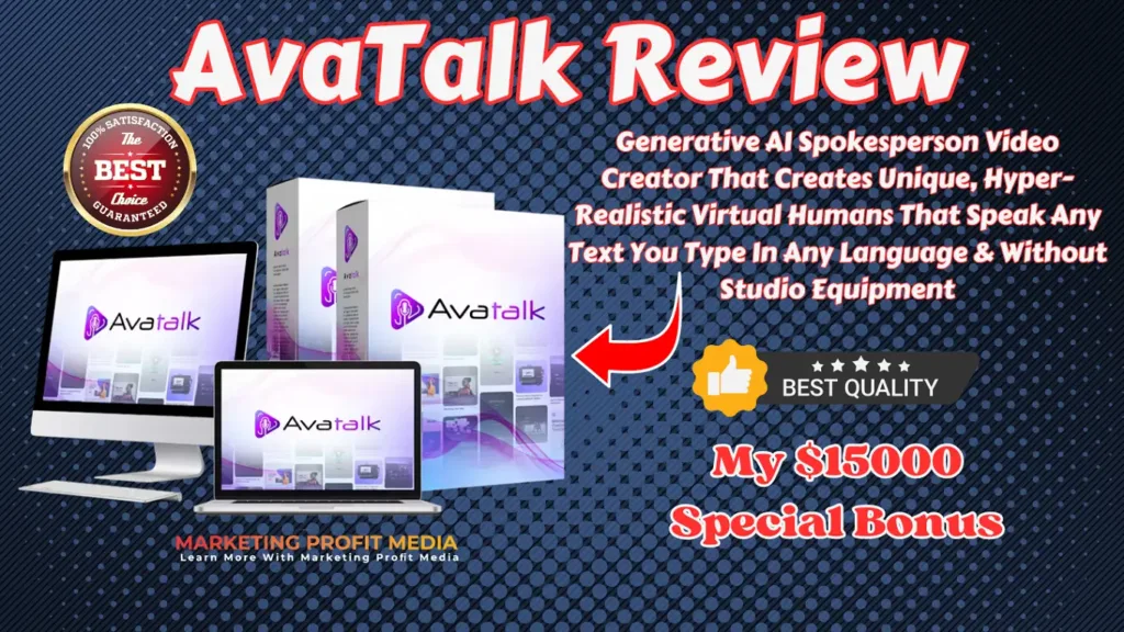 AvaTalk Review – Create Unique AI-Human Spokesperson Videos