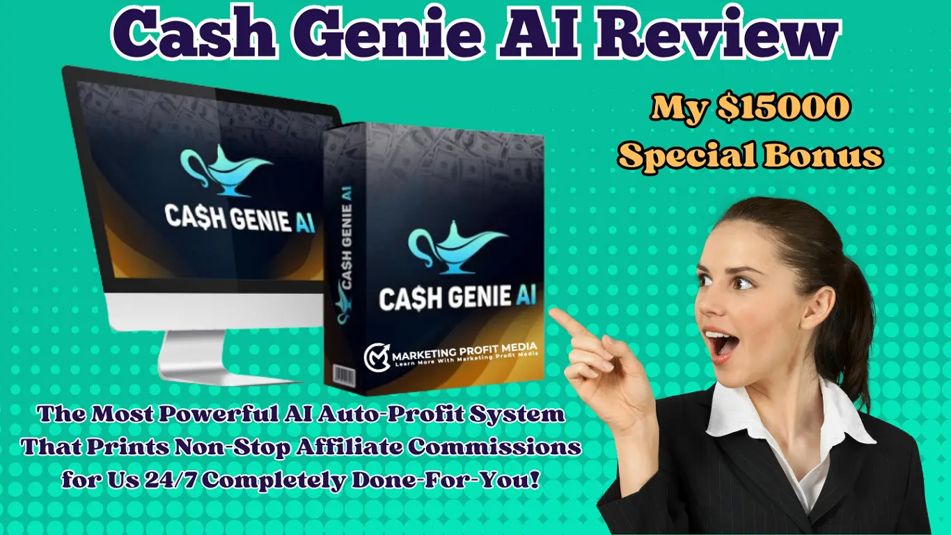 Cash Genie AI Review - Most Powerful AI Automated Money Making Machine