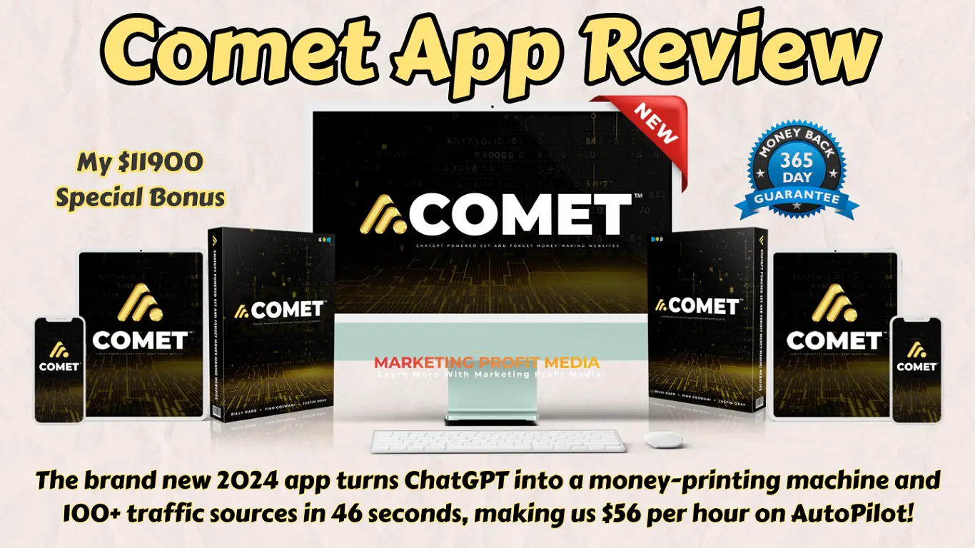 Comet App Review - AI Powered Set & Forget Money-Printing Sites