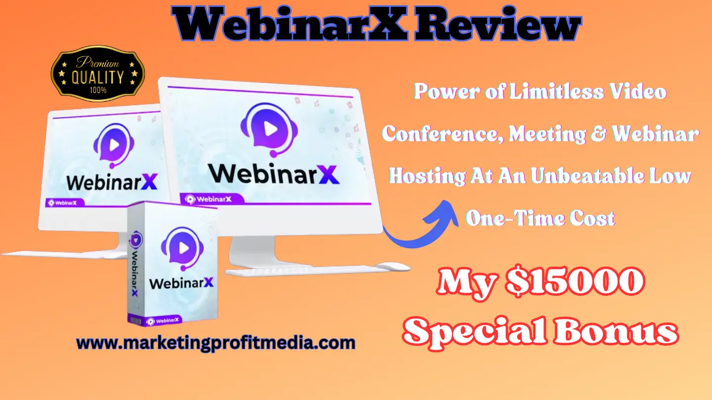 WebinarX Review - All-in-One Next-Gen Video Conference Hosting Platform