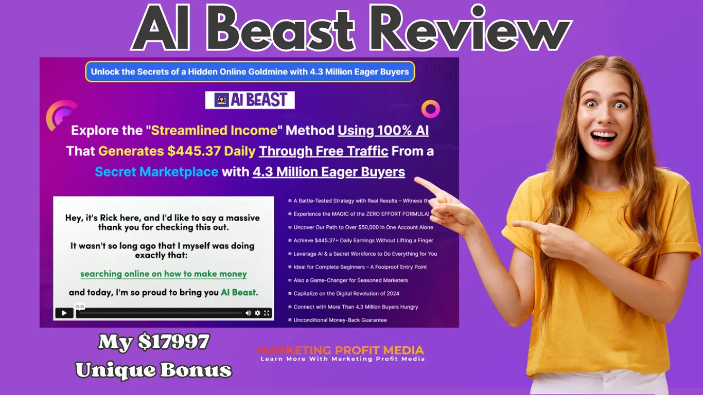 AI Beast Review - Unlimited FREE Buyer Traffic And Sell