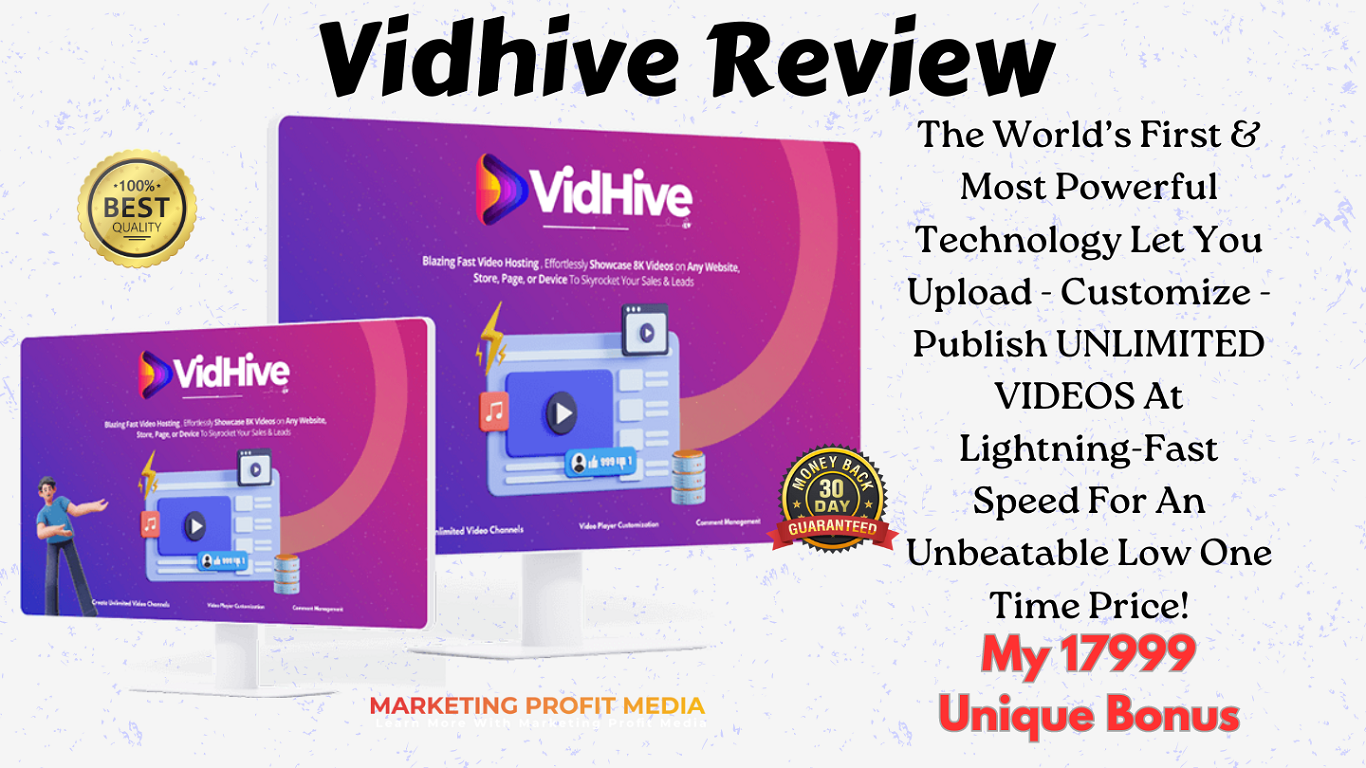 Vidhive Review - Next-Gen Video Hosting & Marketing Platform