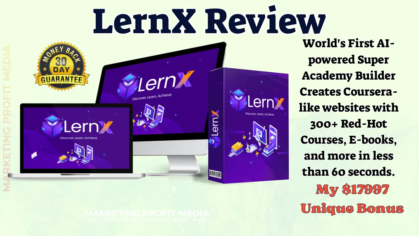 LernX Review - Create DFY Auto-Updating E-Learning Sites