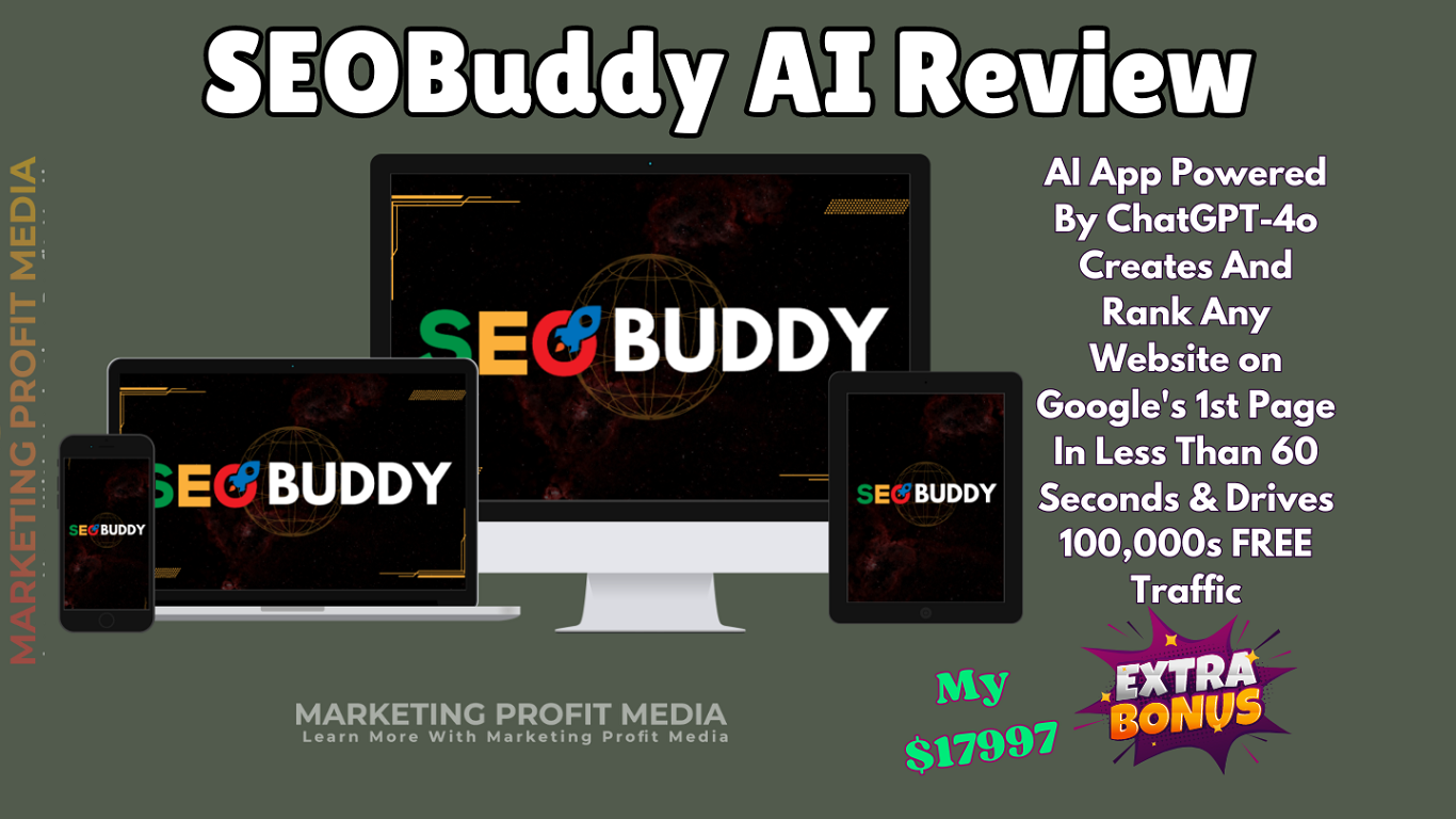 SEOBuddy AI Review — Rank Any Website On Google 1st Page Instantly!