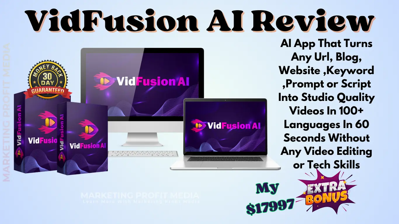 VidFusion AI Review - Full OTOs Details + Features & Huge Bonuses