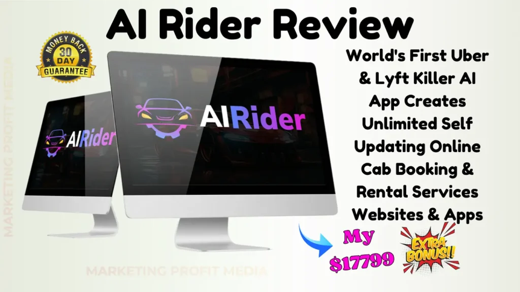 AI Rider Review - Create Fully Automated Cab Booking Sites in a Minute!