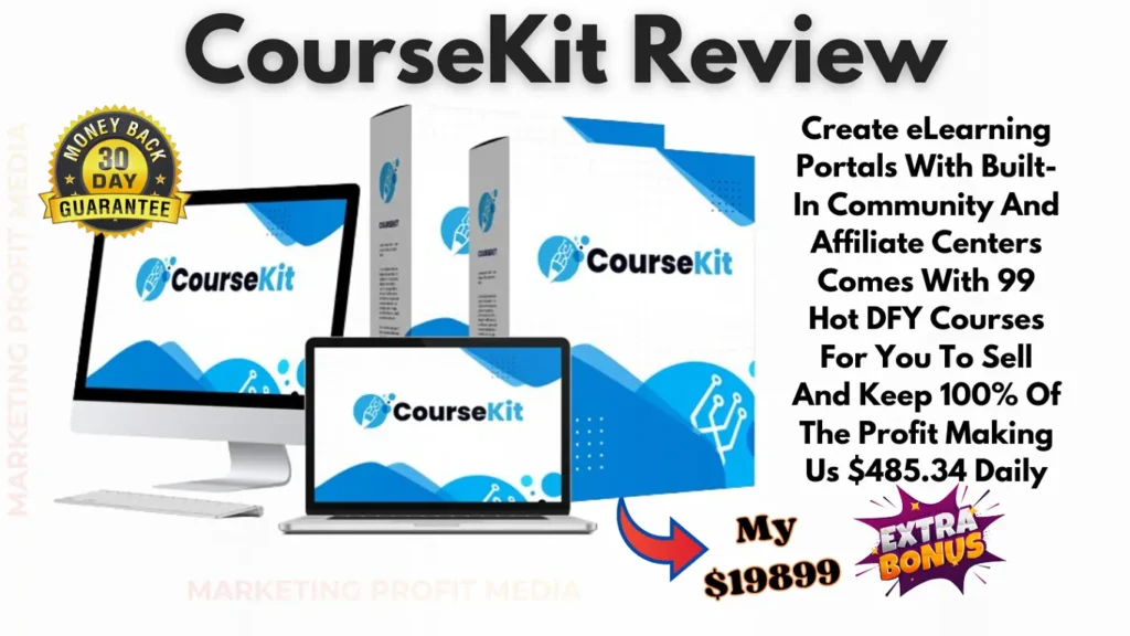 CourseKit Review -  Create Profitable eLearning Platform Within Minutes