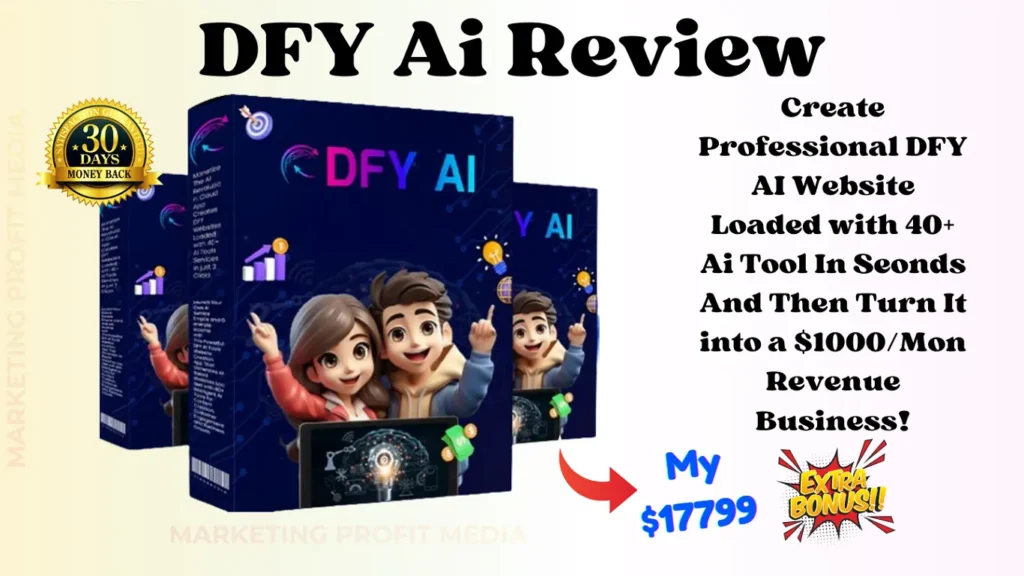 DFY Ai Review - Create Professional DFY AI Website Loaded with 40+ Ai Tool