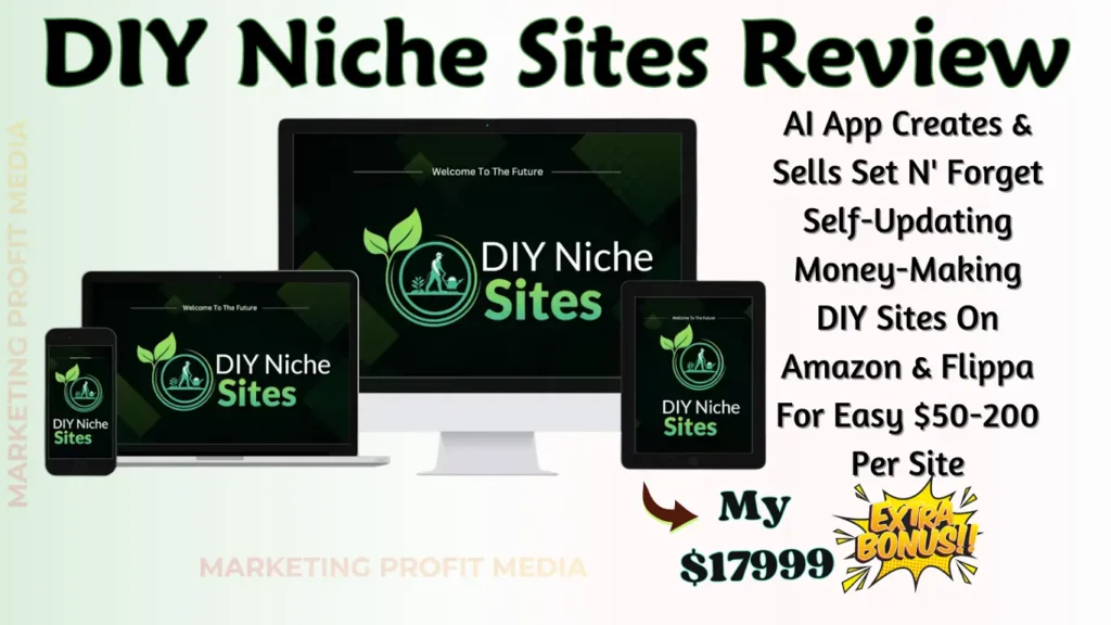 DIY Niche Sites Review - Creates Self Updating DIY Sites & Online Stores In Few Clicks