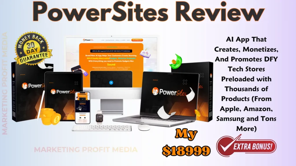 PowerSites Review - Create SEO-Friendly Gadget Review Site with Instant Traffic