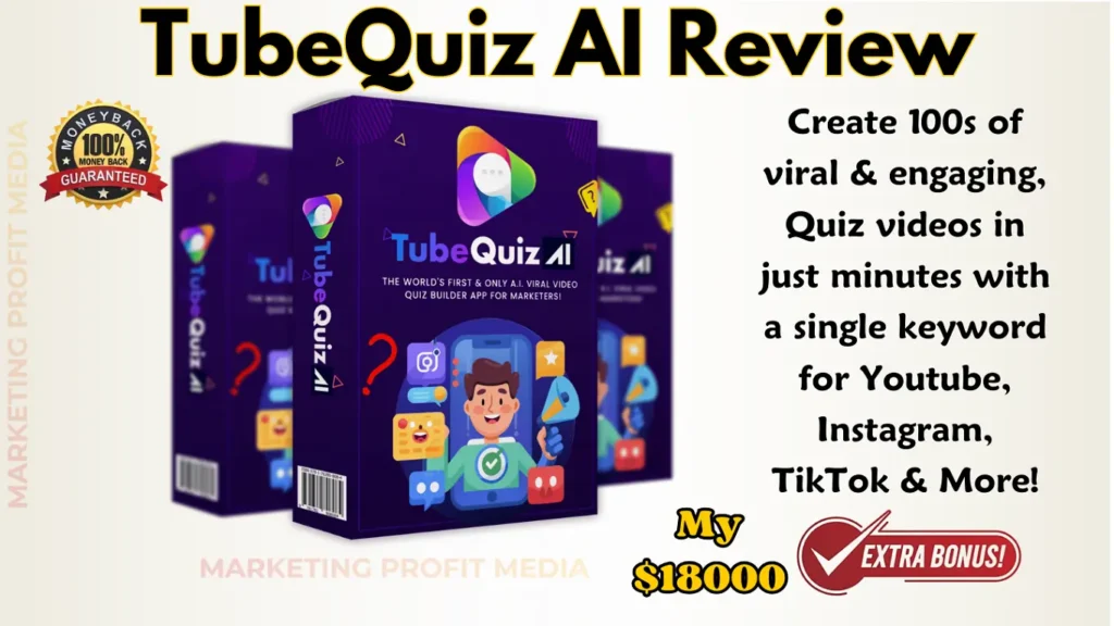 TubeQuiz AI Review - Automatically Create Quiz Videos For Social Media In Just Minutes