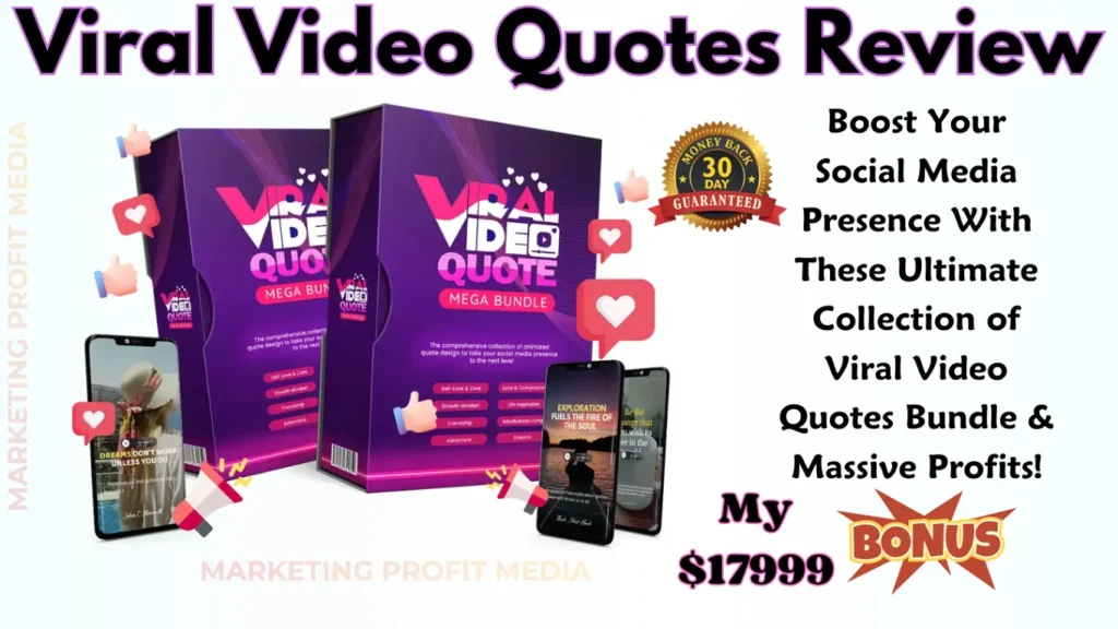 Viral Video Quotes Review - High-Converting Quote Designs Bundle for Social Media