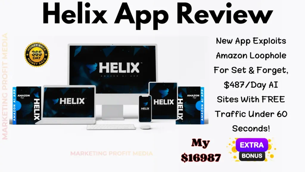 Helix App Review - AutoCreate Amazon Site Under 60 Seconds