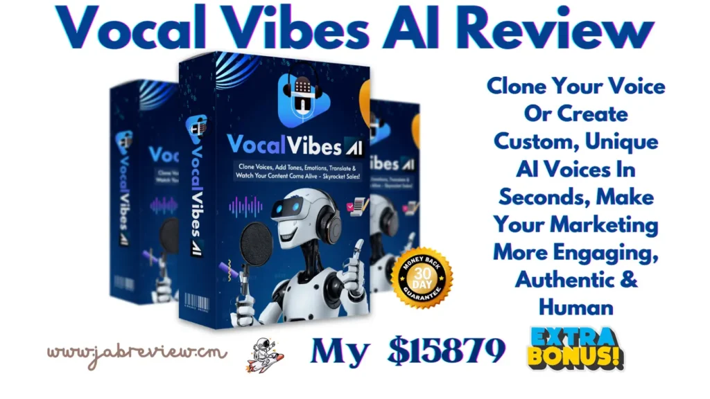 Vocal Vibes AI Review - AI Voice Cloning Platform Built For Marketers