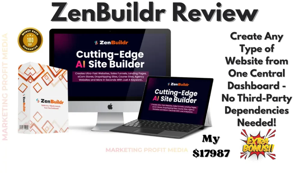 ZenBuildr Review - All-In-One Best AI Website Builder In Any Niche & Any Language