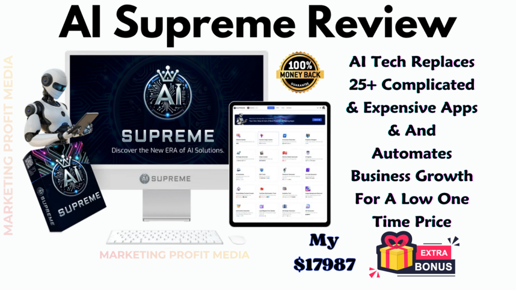 AI Supreme Review - All-in-One Marketing Platform in A Single Dashboard