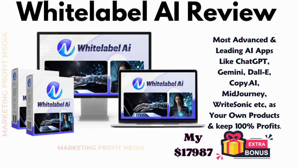 Whitelabel AI Review - Create & Sell Top AI Apps Instantly for 100% Profit!