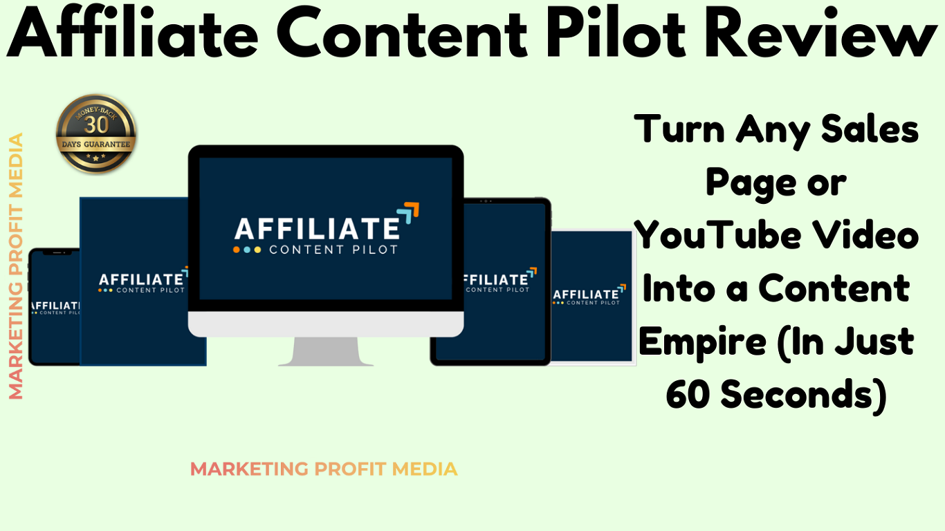 Affiliate Content Pilot Review