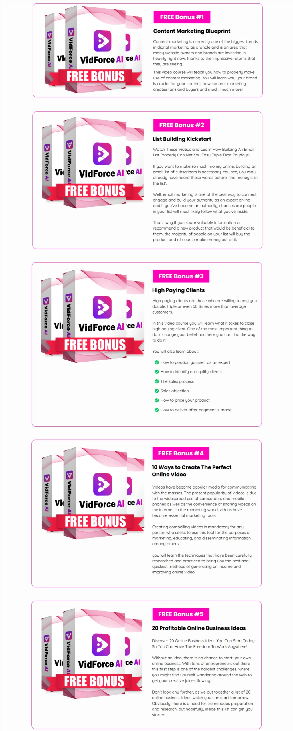 VidForce-AI-Free-Premium-Bonuses