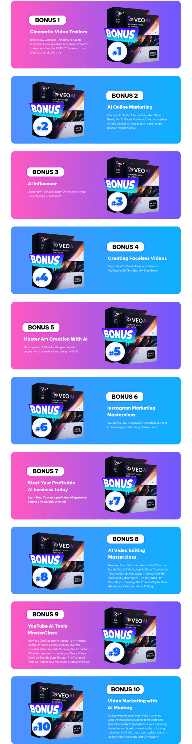 VEO-AI-Bonuses