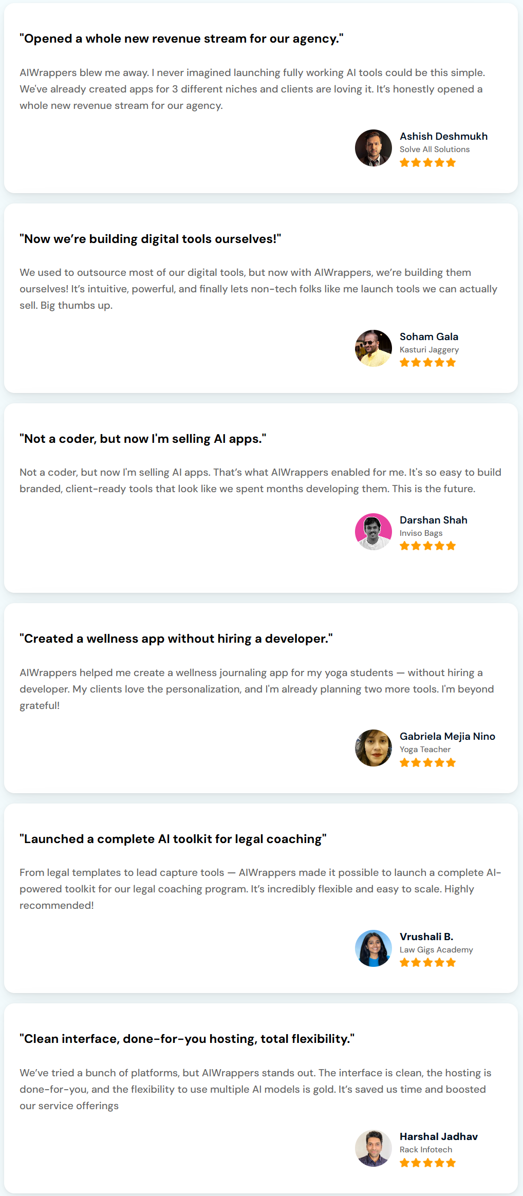 AIWrappers-Verify-Users-Say