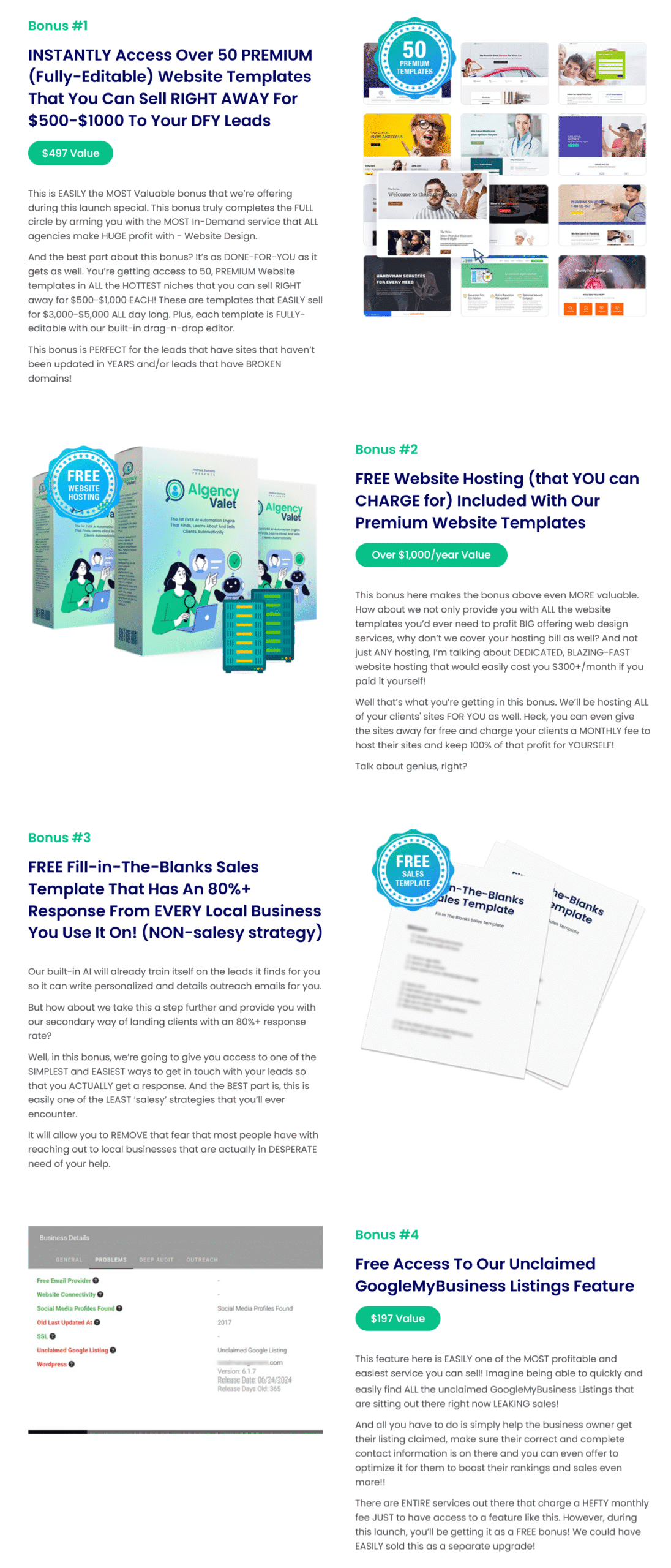 Aigency-Valet-Bonuses