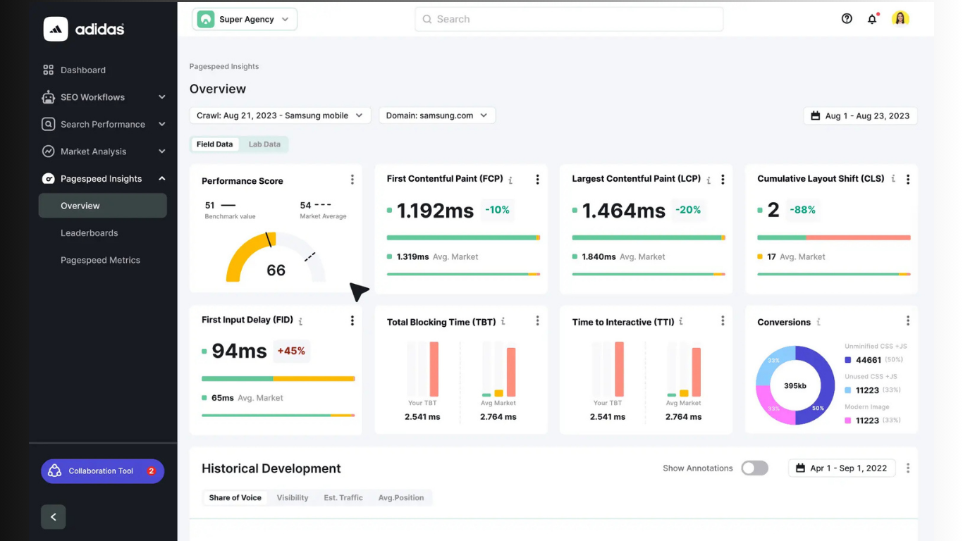 Semrush-Result