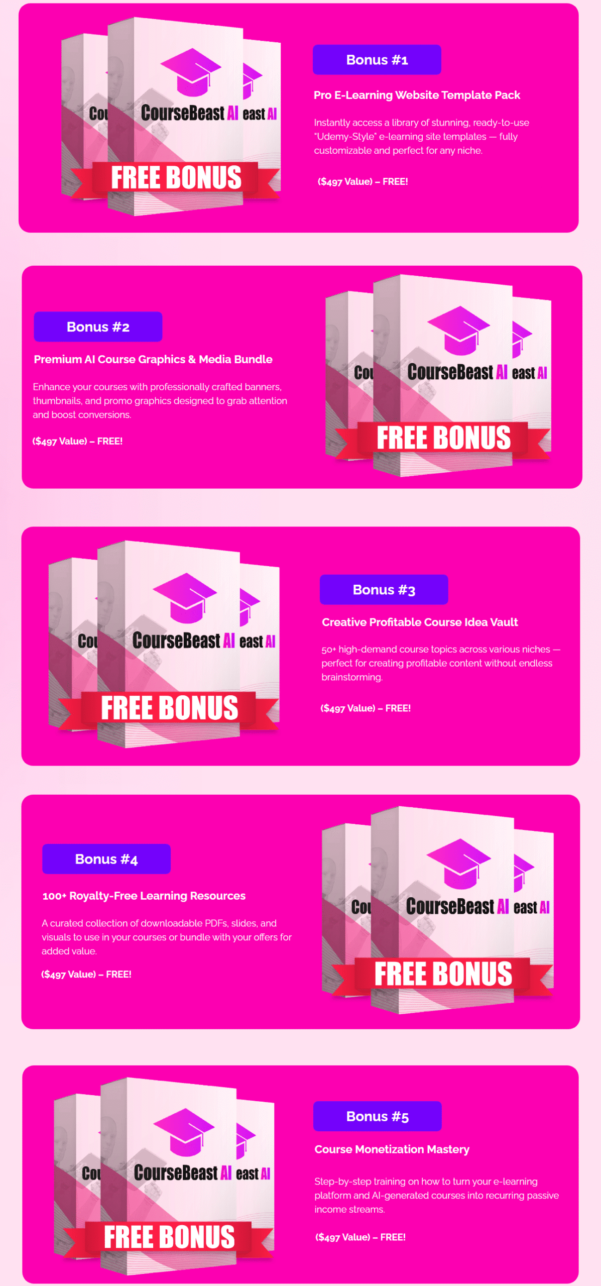 CourseBeast-AI-Bonuses