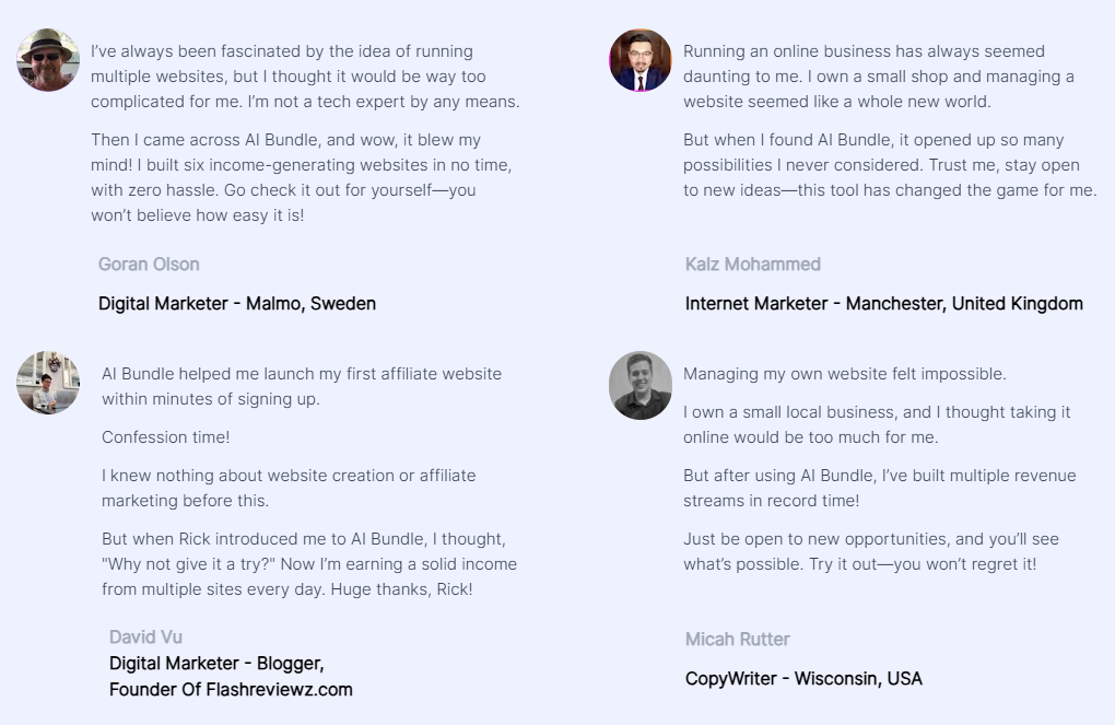Verify Users Say About AI Bundle