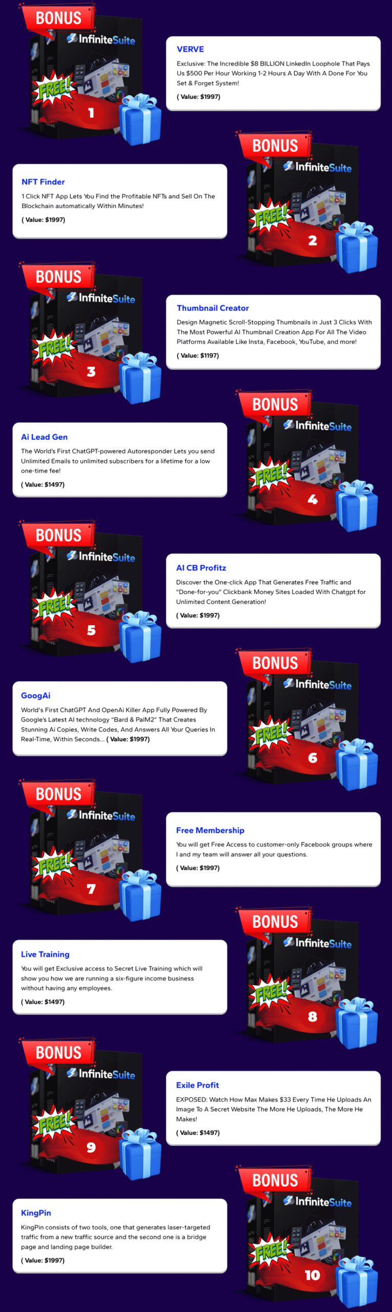 Infinite-Suite-Review-Free-Special-Bonuses