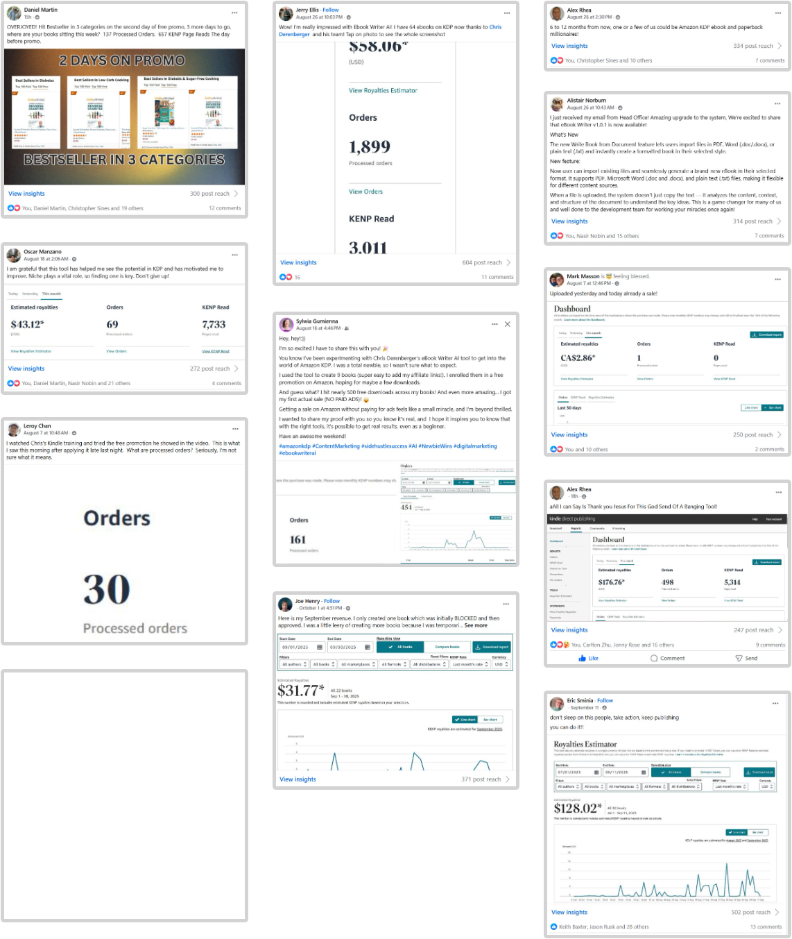 eBook Writer AI Proof