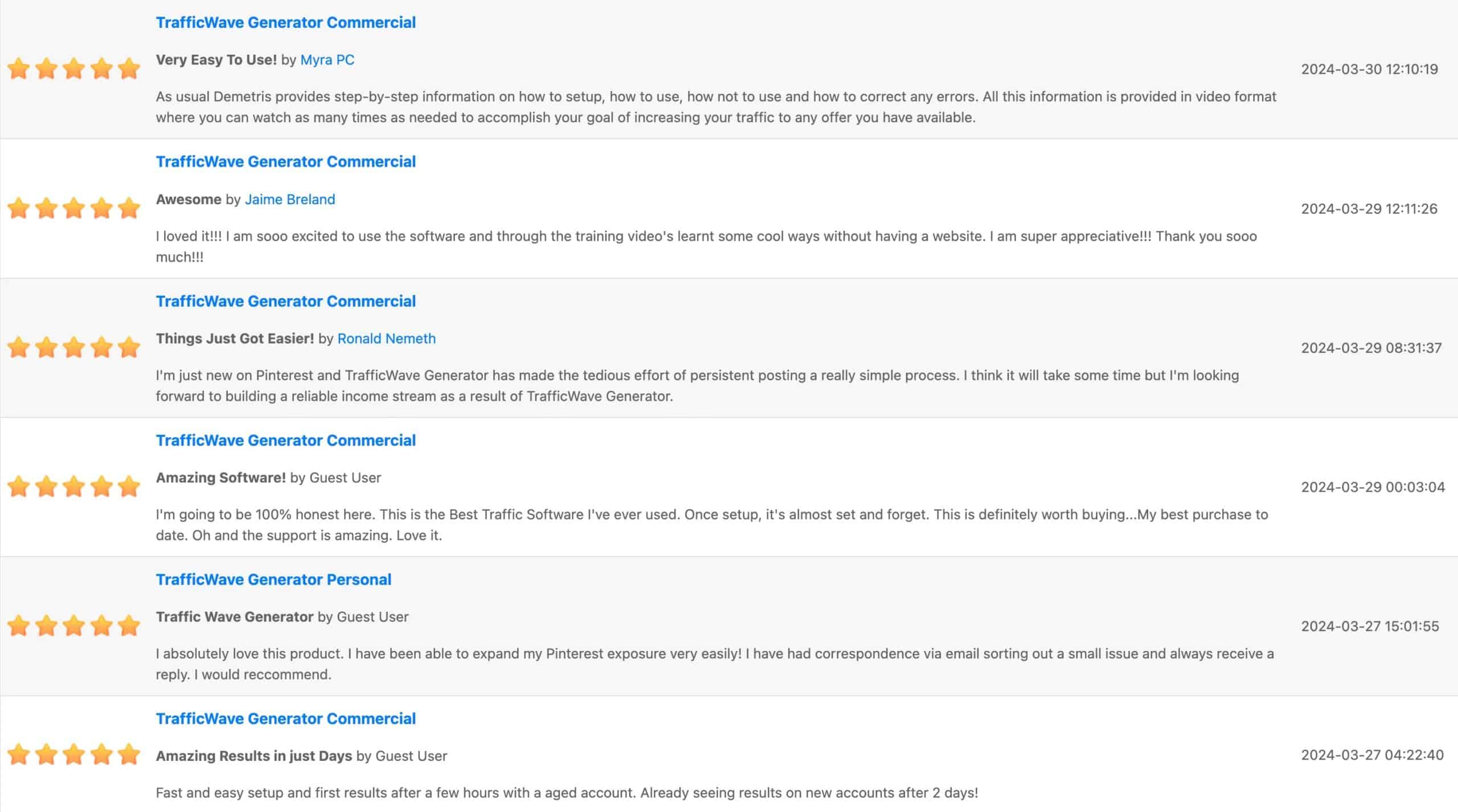 TrafficWave Generator 2.0